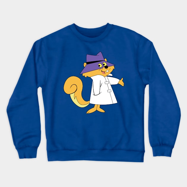 Secret Squirrel - Boomerang Crewneck Sweatshirt by LuisP96